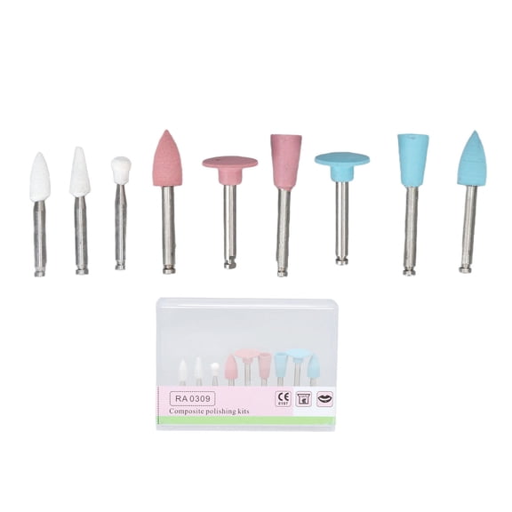 Sorven Polishing Bur Teeth Polishing Bur, Tungsten Steel Polishing Bur for Dentist for Hospital