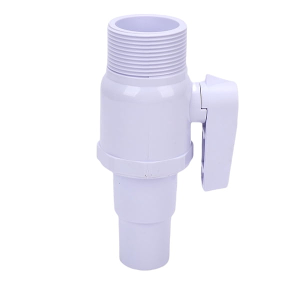 Sorven Pool Filter Valve Pool Pool Filter 2 Way Ball Valve Fit for Filter 1.5in MIPx1.5in-1.25in 2 Way Pool Shut Off Valve