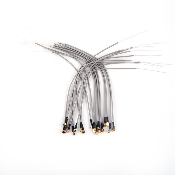 Sorven Port20pcs 2.4G Receiver Antenna, Nice and Snug Fit, 15cm Long, Linear Polarization, Port Compatible With Futaba FrSky, For RC Helicopter Drone