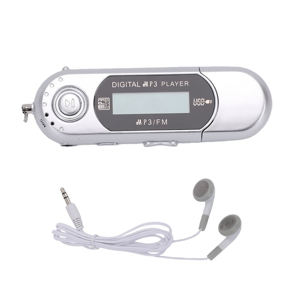 Sorven Portable Music Player Mp3 USB 2.0 MP3 Player Retro Digital Music Player with LCD Display Supports MP3 WMA Formats Auto Shutdown