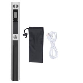 Sorven Portable Scanner Portable Scanner, Fast Scanning Plug and Play JPG PDF Format Clear Display 900DPI Portable Document Scanner Easy To Connect for Picture