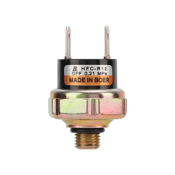 Sorven Pressure Control Valve Train Horn Pressure Switch, Brass Air Pressure Switch for Air Conditioner Receiver Drier
