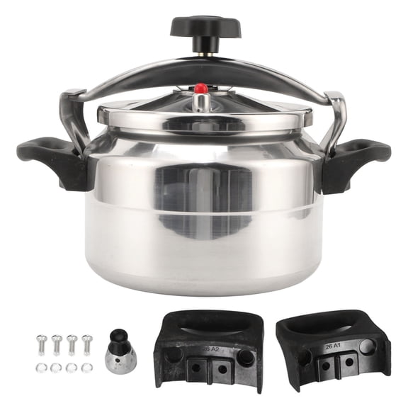 Sorven Pressure Cookware Pressure Pressure Cooker 3L Aluminum Alloy Explosion Proof High Pressure Canning Pot for Gas Stove Home Kitchen Cooking Stewing