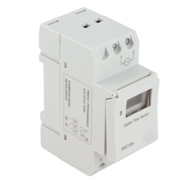 Sorven Programmable Timer LCD Display Weekly Programmable Timer 16 ON and OFF Programmable Time for Street Lamps Program Control