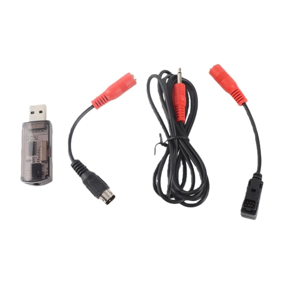 Sorven RC AccessoryUsb 36 in 1 RC USB Simulator with Cables for Realflight G7/ G6/ G5 Phoenix 4 E2HG
