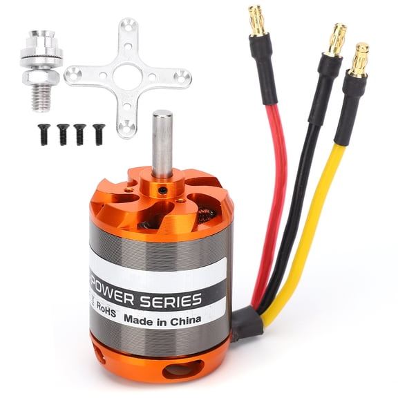 Sorven RC Airplane Motor D3548 Professional Brushless Motor Strong Thrust High Efficiency RC Aircraft Motor for Fixed Wing Aircraft