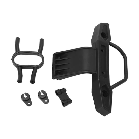 Sorven RC Front Bumper RC Front Crash Barrier, Black RC Front Bumper for Remote Control Car