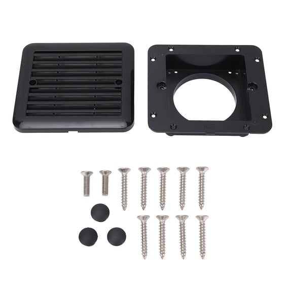 Sorven RV Air Vent Outlet Grille RV Side Vent Grille, RV Side Exhaust Vent 140 X 130mm Easy Install for Campers Yacht Bathroom Kitchen