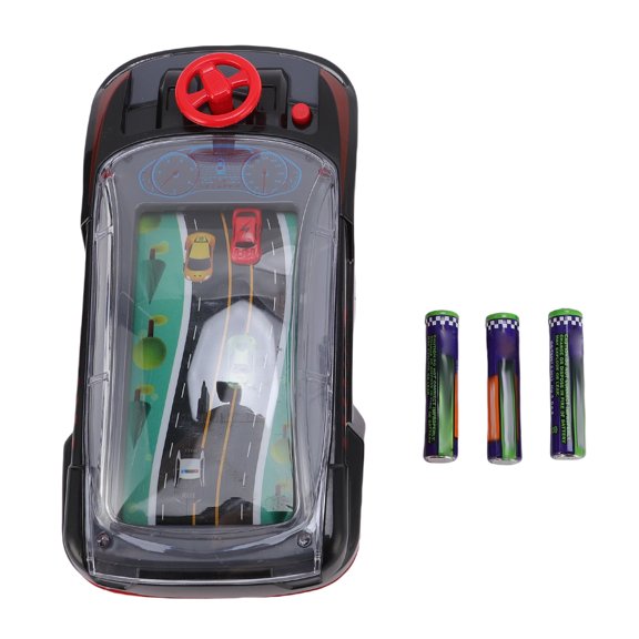 Sorven Racing Adventure Car Steering Wheel Simulated Driving Racing Car Game, Car Racing Adventure Toy Battery Powered for Boys Girls