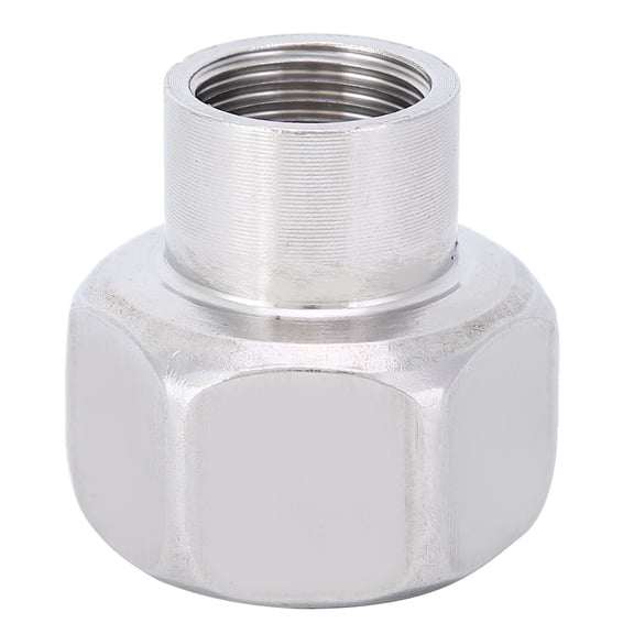 Sorven Reducing Connector Connector 1/2in NPT Female to 1in NPT Female Reducing Coupling Pipe Hex Connector Adapter Pipe Fittings