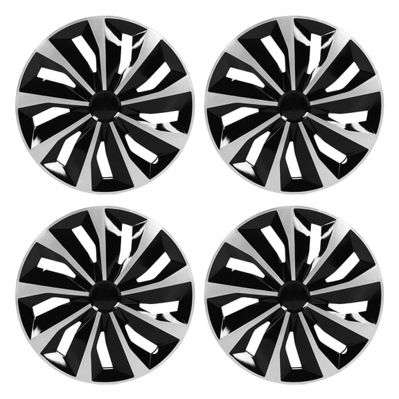 Sorven Replacement Hub Universal Hubcap, 14 Inch Impact Resistant Set Of 4 Wheel Covers Wheel Protection Durable for Sprint