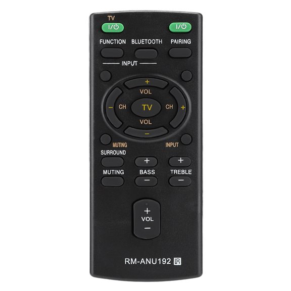 Sorven Replacement Remote ControlReplacement RM-ANU192 Remote Control For SACT60BT HTCT60BT SSWCT60