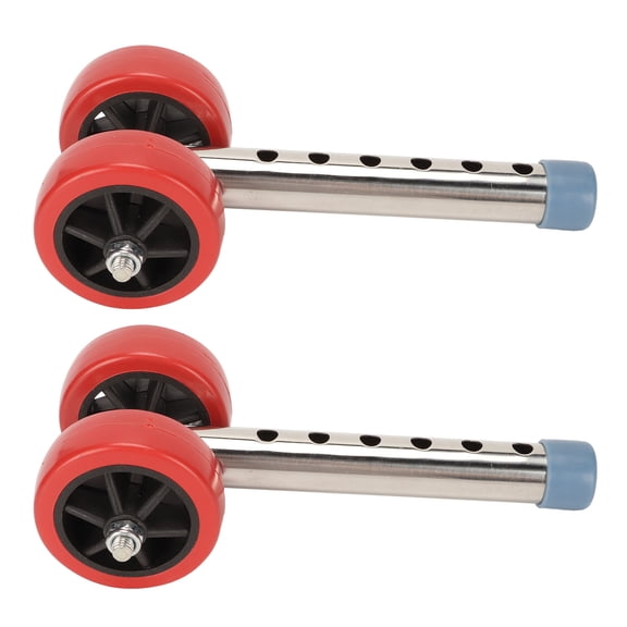 Sorven Replacement Walker Wheels Walker Wheels, Heavy Duty Replacement Walker Wheels for Outdoor