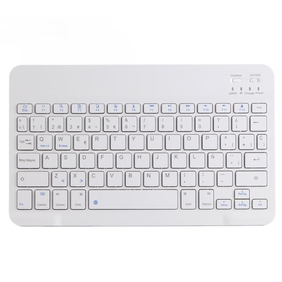 Sorven Russian Keyboard Wireless Keyboard, Light Durable Non Fade Intelligent Keyboards 5 Million Hits for OS X for Computer Espagnol