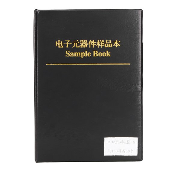 Sorven SMD Resistor Combo Sample Book SMD Resistor Combo Sample Book, High Accuracy Chip Resistor Assortment Kit for Laboratory