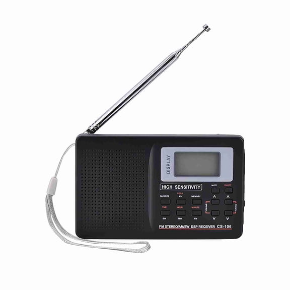 Sorven SWFM Receiver, Mini MICRO USB TV Sound Radio for Elder for Entertainment