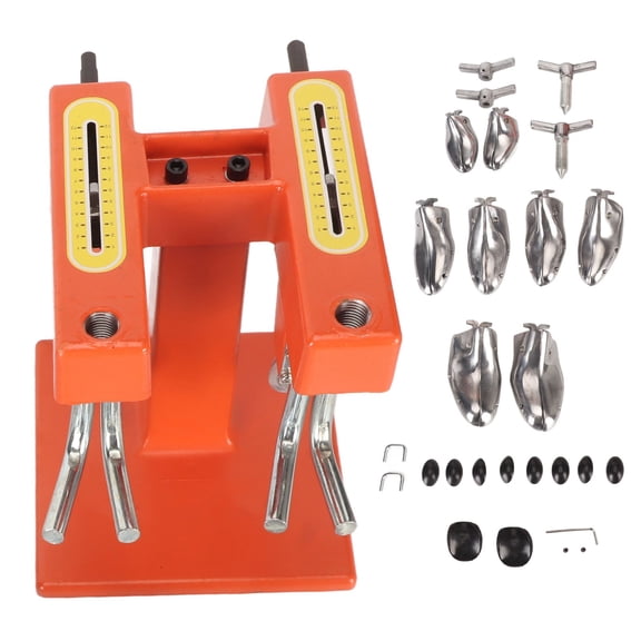 Sorven Shoe Stretcher Two Heads Shoe Stretcher Machine, Shoes Expansion Machine Rectangular Base with Scale for Daily Use