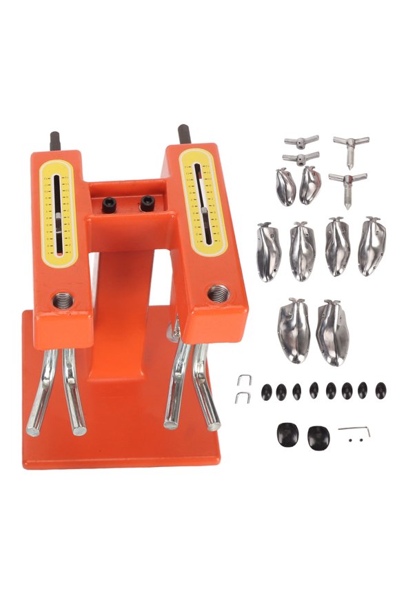 Shoe Stretcher Two Heads Shoe Stretcher Machine, Shoes Expansion Machine Rectangular Base with Scale for Daily Use