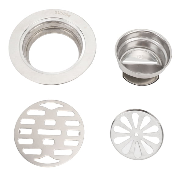 Sorven Shower Drain Assembly Shower Drain Kit, Floor Drain High Flow for 75mm Pipe