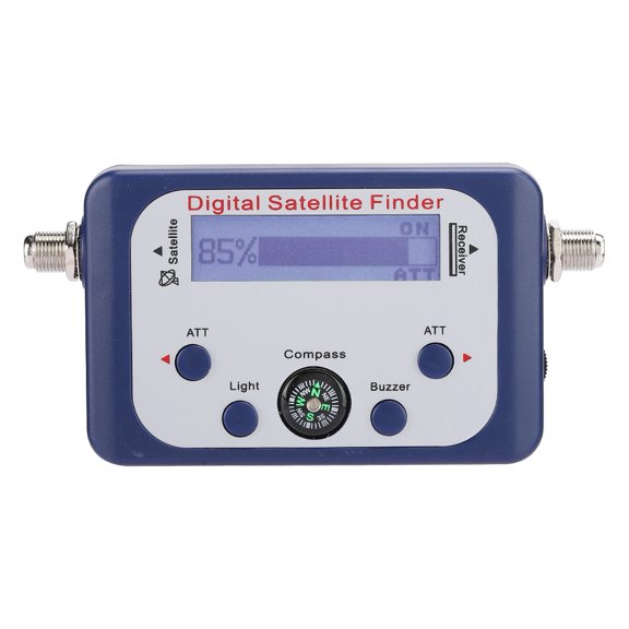 Sorven Signal Strength MeterSatellite Finder, 950-2150MHz Satellite Signal Meter with LCD Display Screen for Outdoor Use