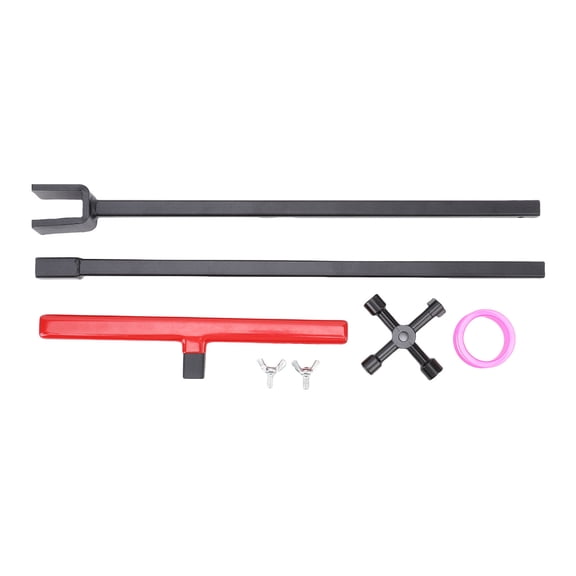 Sorven Sillcock Wrench Tool Sillcock Wrench Tool, Heavy Duty Carbon Steel Water Meter Key for Electrical Cabinet