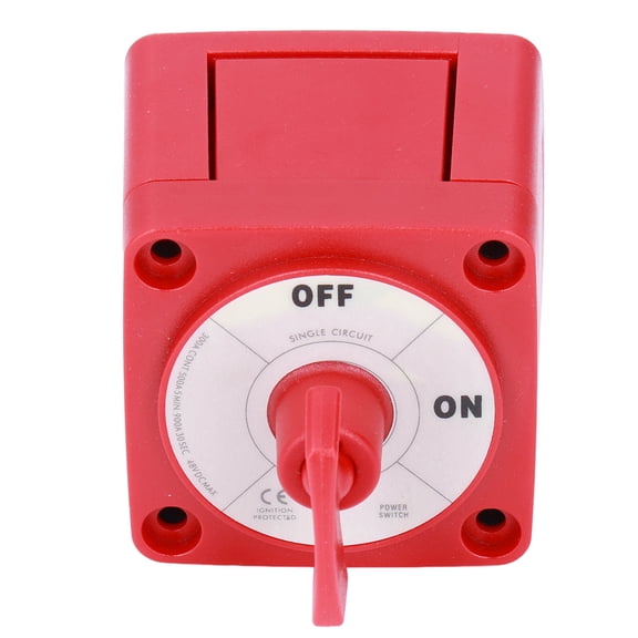 Sorven Single Battery Selector Single Loop Battery Selector Switch, Battery Switches 300A with Maximum Conductivity for Yachts for Modified Cars for RVs