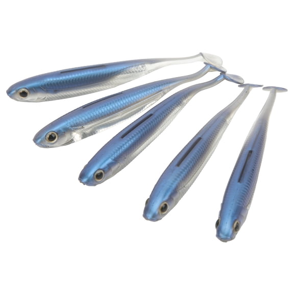 Sorven Soft Fishing Lure Soft Fishing Lure, 5PCS Artificial Bait for Angler for Fish