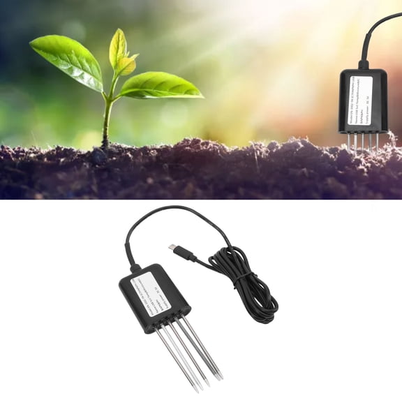 Sorven Soil NPK TesterSoil NPK Sensor,Soil NPK Tester,Soil NPK Detector,Soil Nutrient Tester,Soil Humidity Tester,Soil NPK Sensor Meter