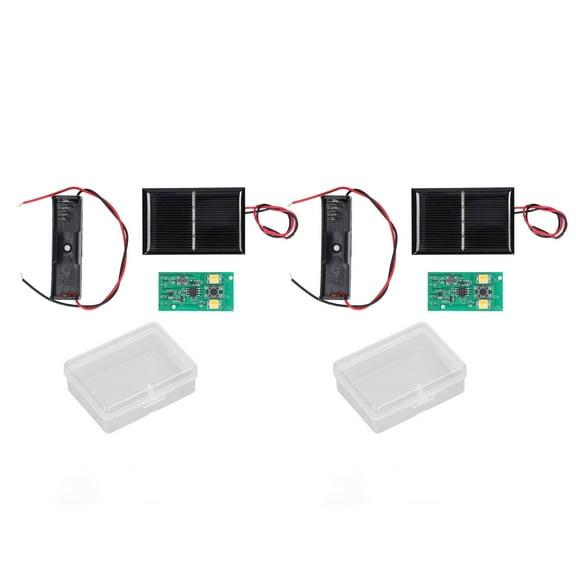 Sorven Solar Light Control Panel Solar Light Controller Board, Solar Light Control Panel 2 Set 1.2V for Garden