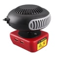 thumbnail image 1 of Sorven Space Heater Operated Battery Powered Heater Suitable for 48-11-1835 Battery 200W 2 Gears 360 Degree Rotation Cordless Space Heater with 2 USB Output Ports, 1 of 7
