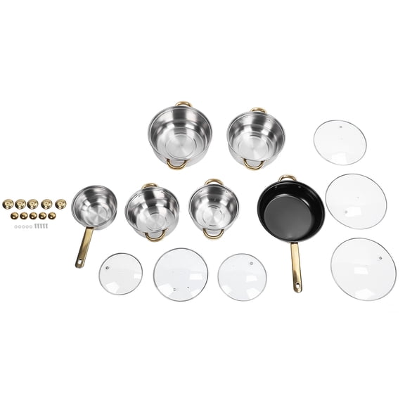 Sorven Stainless Steel Cookware Set Stainless Steel Cookware Set Premium Material Reliable Performance for Home Kitchen
