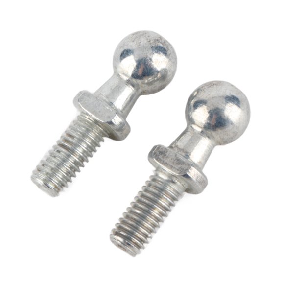 Sorven Stud M6 for Gas Struts Car Iron Ball Stud Bolt M6 Gas Struts Ended Bonnet 2 Pcs High Reliability
