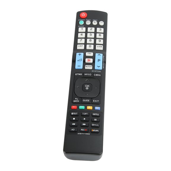 Sorven Television Control TV Remote Control, Battery Powered Television Remote Control Replacement ABS Ergonomic for M4710CBA for 42LS5700 for TV for M3701CBAE