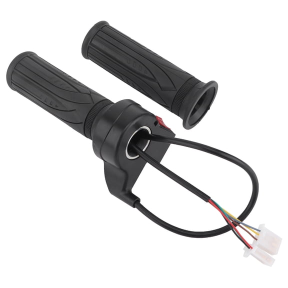 Sorven Throttle Grip Throttle Grip, Mini Bike Parts Rubber with Anti Slip Design for Cycling Enthusiasts for Riding