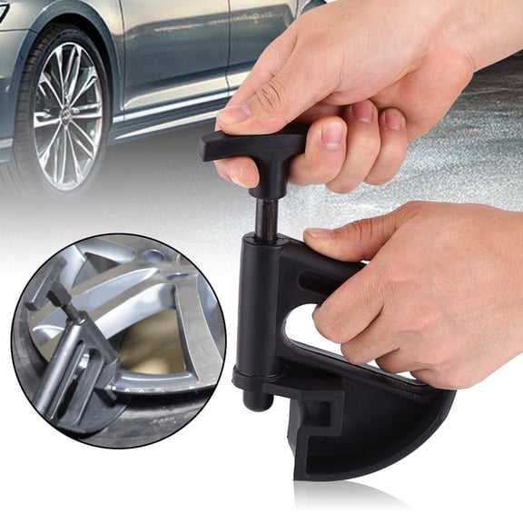 Sorven Tire Bead Clamp Bead Clamp Tire Drop Center Tool, Efficient Bead Depressor Tire Changer for Mounting and Demounting Tires, Fits for Most Rims, With Make of Tire Changer