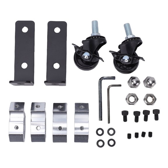 Sorven Toolbox Front Wheel with Brake Brake 2pcs Toolbox Front Wheels Kit with Brake Replacement for Tool Box 360 Degree Rotation Caster Wheel 200lbs Capacity
