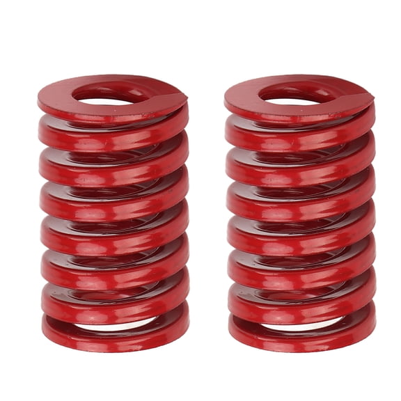 Sorven Trunk Tailgate Compression Die Springs Tailgate Spiral Stamping Spring, Trunk Strut Support Spring Red for Car