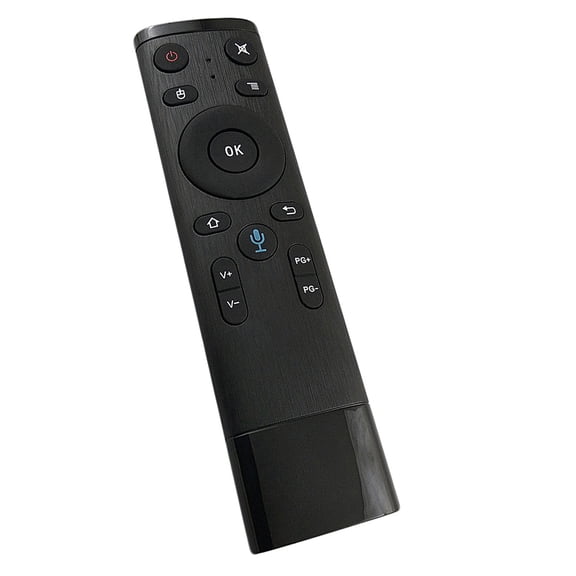 Sorven Tv p 2.4G Wireless Remote Control with USB Receiver Voice Input for Box HTPC PC Projector Black