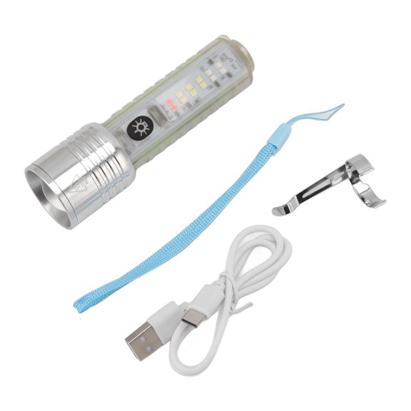 Sorven USB Flashlight LED Flashlight, High Brightness USB Flashlight for Outdoor