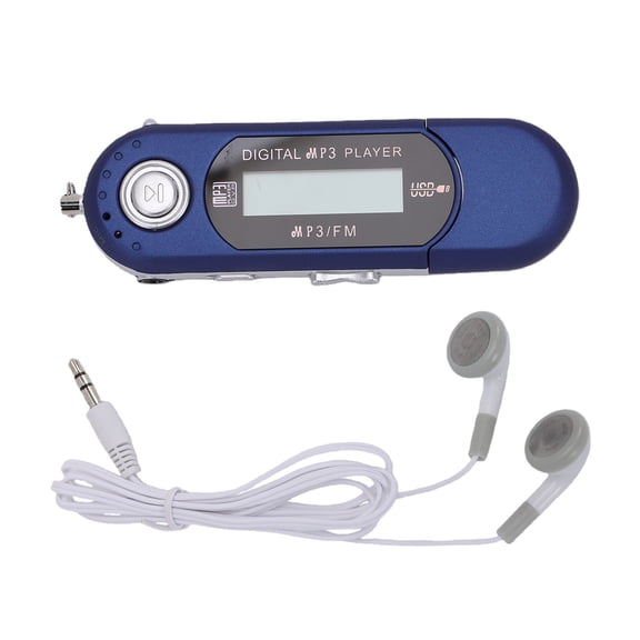 Sorven USB MP3 PlayerUsb USB 2.0 MP3 Player Retro Digital Music Player with LCD Display Supports MP3 WMA Formats Auto Shutdown