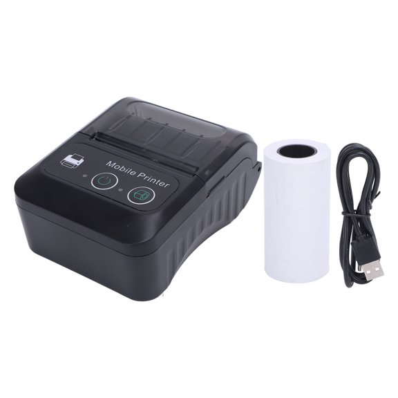 Sorven USB Ticket PrinterUSB Ticket Printer, Stable Connection Thermal Receipt Printer 50 To 80mm/s Printing QR Code Support Portable for Restaurant