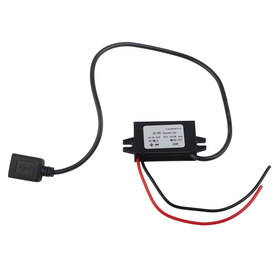 Sorven Voltage Module Over current, over temperature, and output short circuit protection, USB 5V 3A, DC DC Converter Regulator, Over 95% efficiency, for car audio, radio, monitor, LED display,