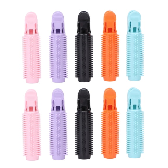 Sorven Volume Hair Curler Clip Hair Root Clip, Reusable 10pcs Natural Hair Roller Lightweight Fast Curling for Daily Life for Bangs