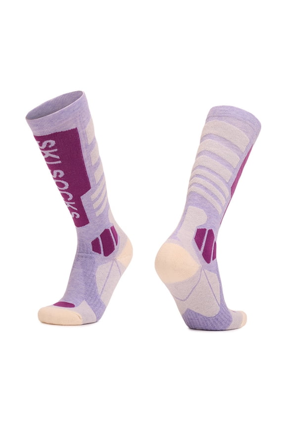 Warm Thermal Socks Socks Women Outdoor Ski Socks Merino Wool Cold Weather Socks Thermal Knee High Socks