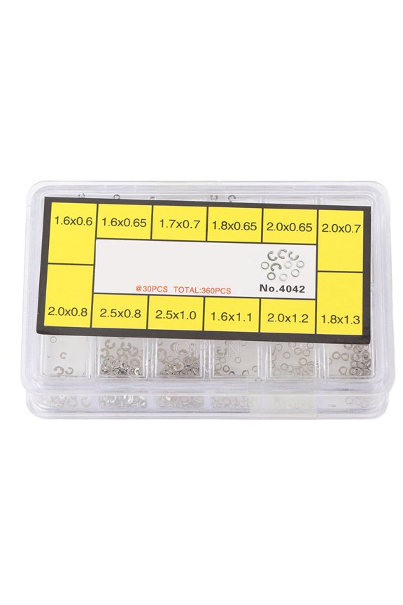 Washer Clip Watch Push Button Washer Calendar Disk Watch Repairing Tool Accessory for Watchmakers