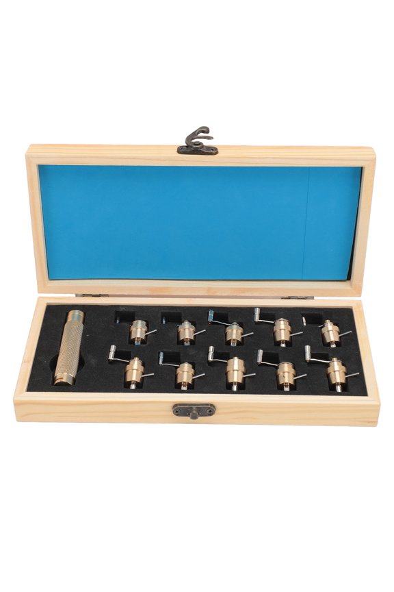 Watch Mainspring Winder Set Watch Mainspring Winder, Brass Watch Winding Tool Kit Portable for Jewelers