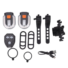 Sorven Water Proof Bike Turn SignalsSignals Bike Turn Signals USB Rechargeable IPX4 Water Proof LED Bike Split Back Turn Signals with Wireless Remote Control for Cycling Gear