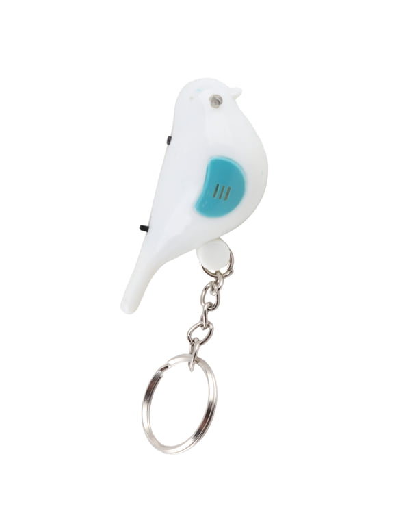 Whistle Key Finder Bird LED Whistle Key Finder Intelligent Voice Control Keychain With Battery for Home Office Travel