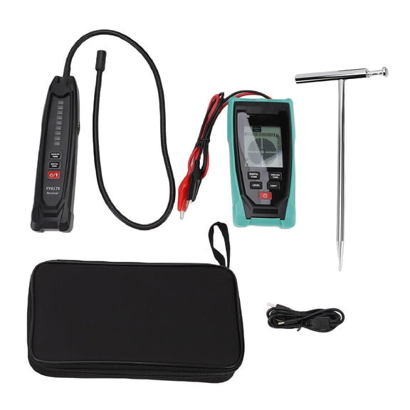 Sorven Wire Break Locator Underground Wire Tracer, Digital Analog Double Modes Underground Wire Locator for Construction