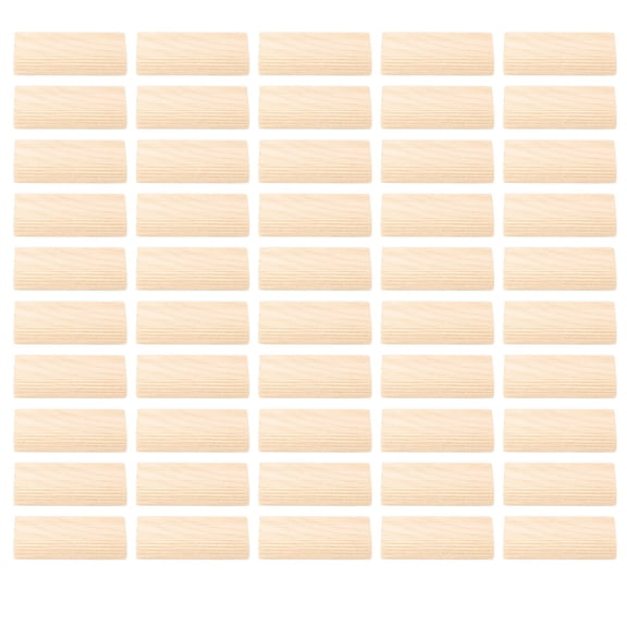 Sorven Wood Dowel Wood Dowel, Wood Dowel Stopper 10x50mm 50 Pcs for Furniture Splicing